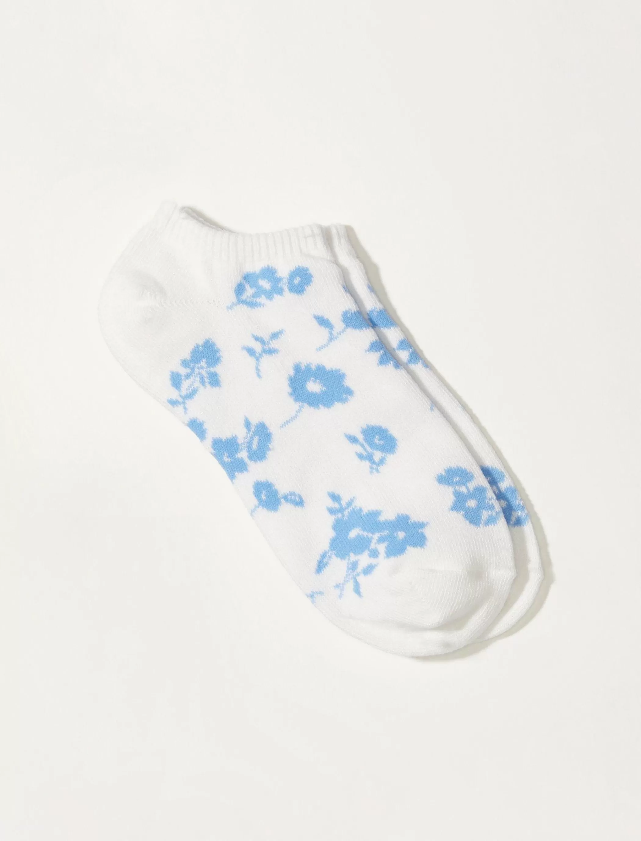 Lucky Brand Socks*vintage floral ped lilac