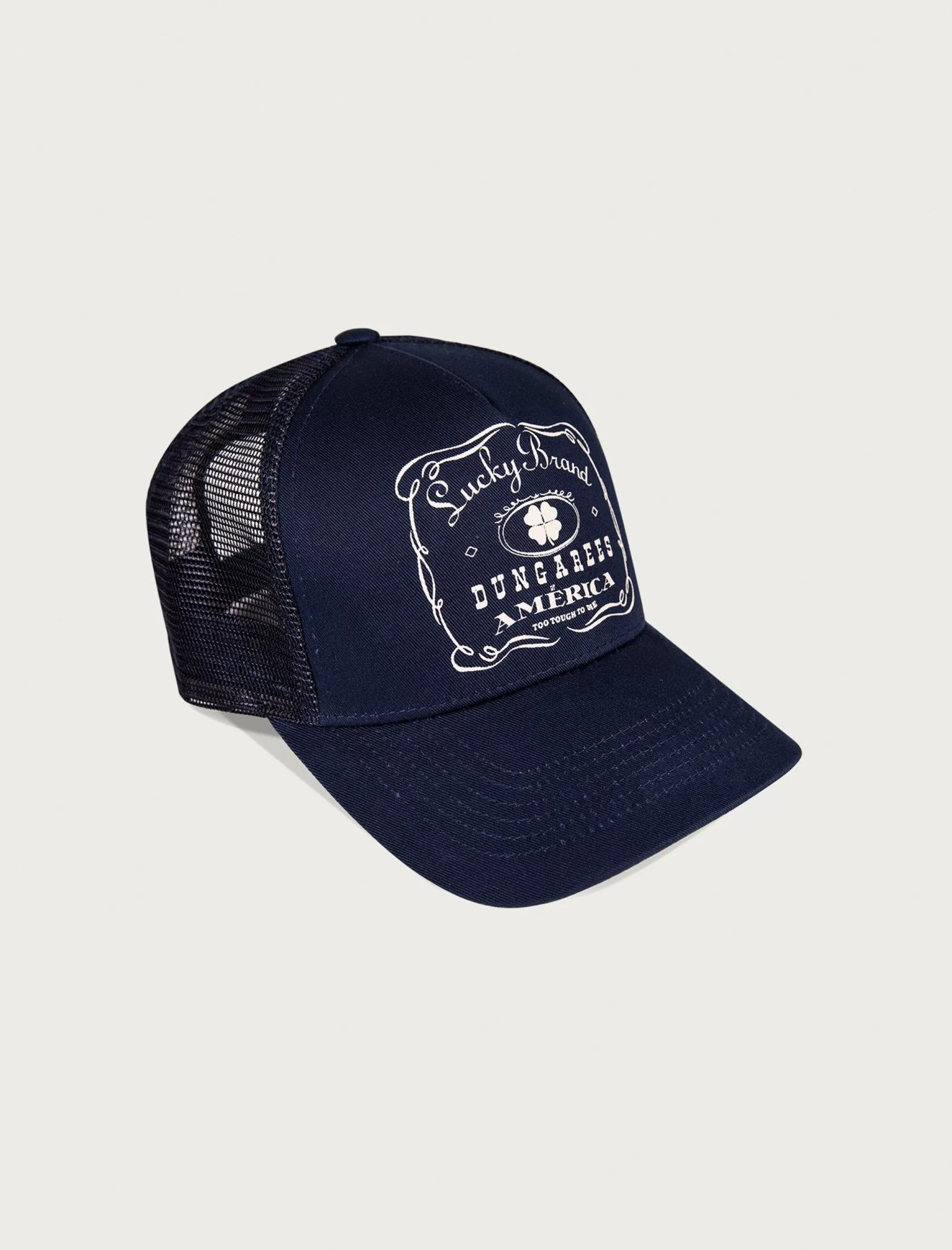Lucky Brand Hats*vintage trucker dark blue